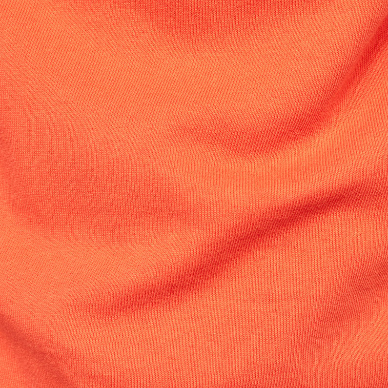 G-Star RAW® Box Logo Embro GR T-Shirt Orange fabric shot