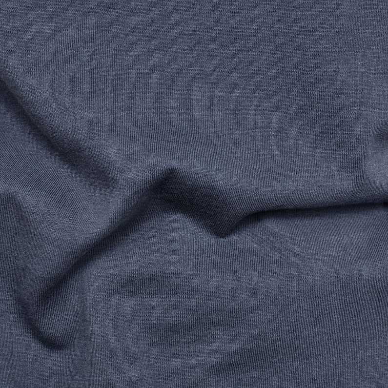 G-Star RAW® Baseball T-Shirt Mittelblau fabric shot