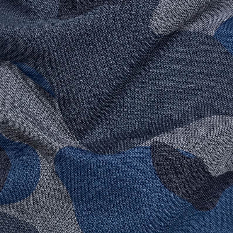 G-STAR® Camo Allover GR Polo ダークブルー