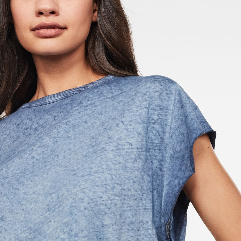 G-Star RAW® Gyre Knot Top Dark blue detail shot