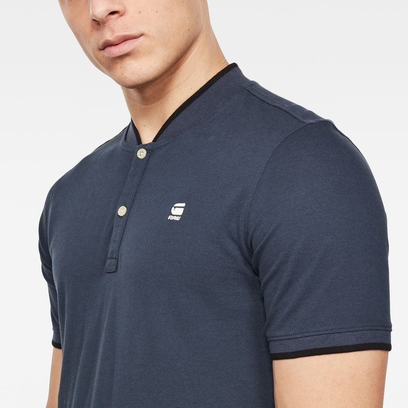 G-Star RAW® Sport Collar Slim Polo Donkerblauw