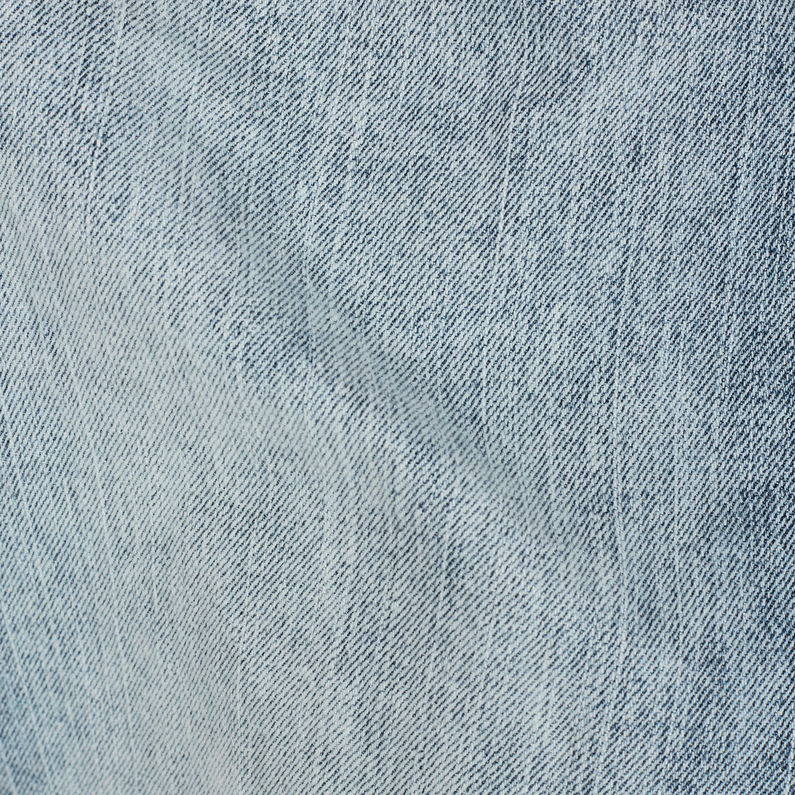 G-Star RAW® Tedie Ultra High Straight Ripped Edge Ankle Jeans Lichtblauw