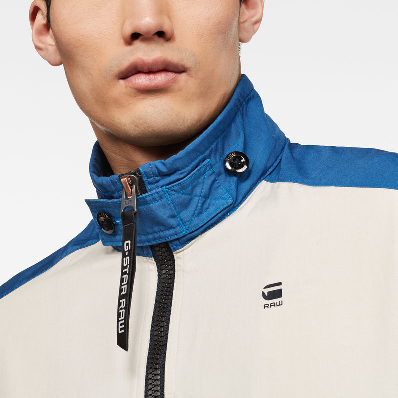 G-Star RAW® Meson Colorblocked Track Jacket Multi color detail shot
