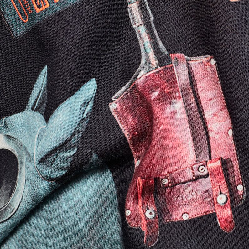 G-STAR® Lyker Allover Kleid Schwarz