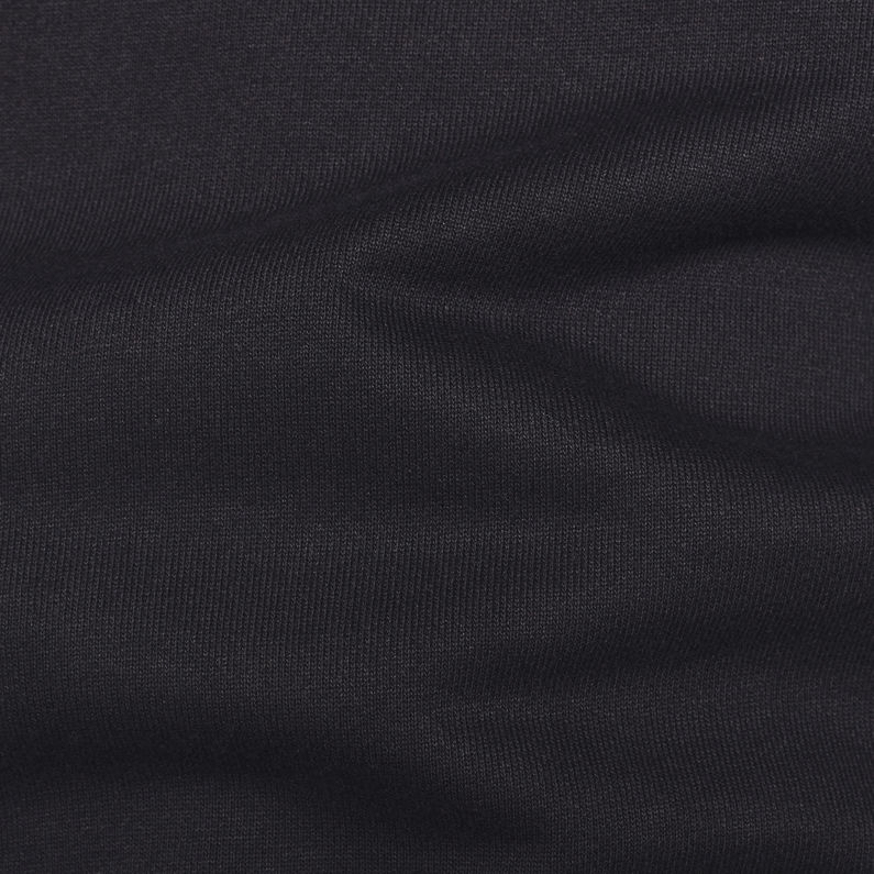 G-Star RAW® Chest Logo GR Sweatshirt Schwarz fabric shot