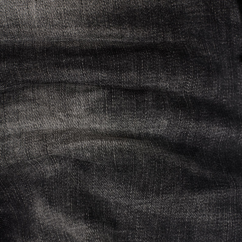 G-STAR® Noxer High Slim Short Raw Edge Grey fabric shot