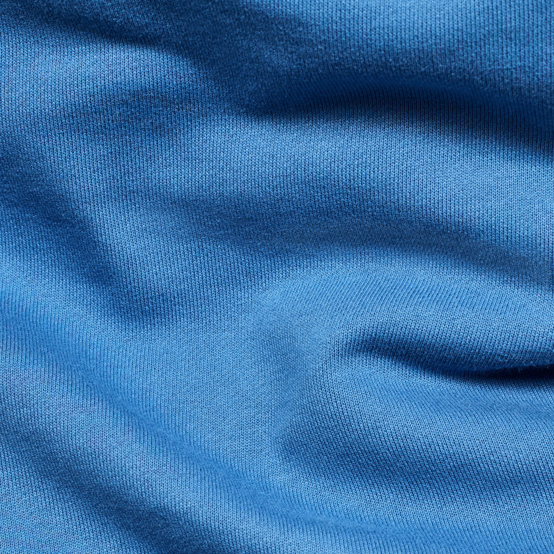 G-Star RAW® Sweat à capuche Originals Bleu moyen fabric shot