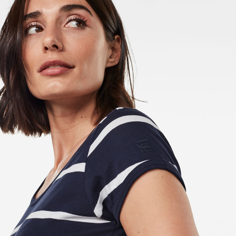 G-Star RAW® Haut Core Eyben Slim Bleu foncé detail shot
