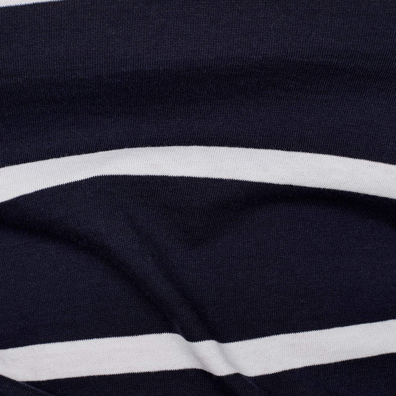 G-Star RAW® Core Eyben Slim Top Dark blue fabric shot