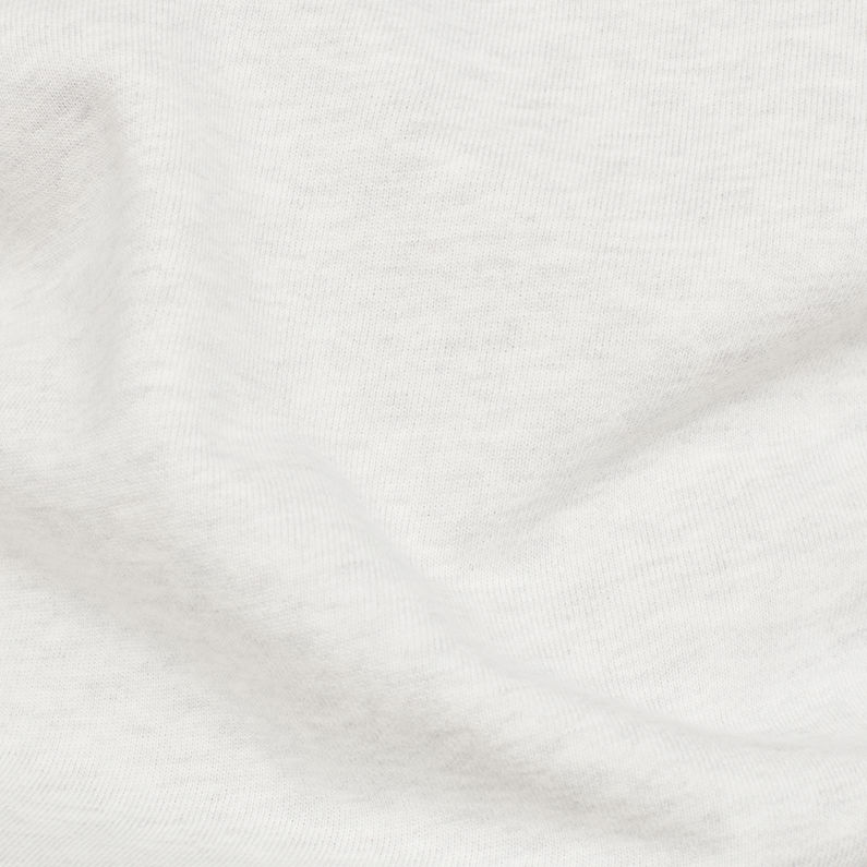 G-Star RAW® Denim Applique Sweater White fabric shot