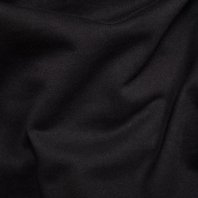G-Star RAW® Denim Applique Sweater Black fabric shot