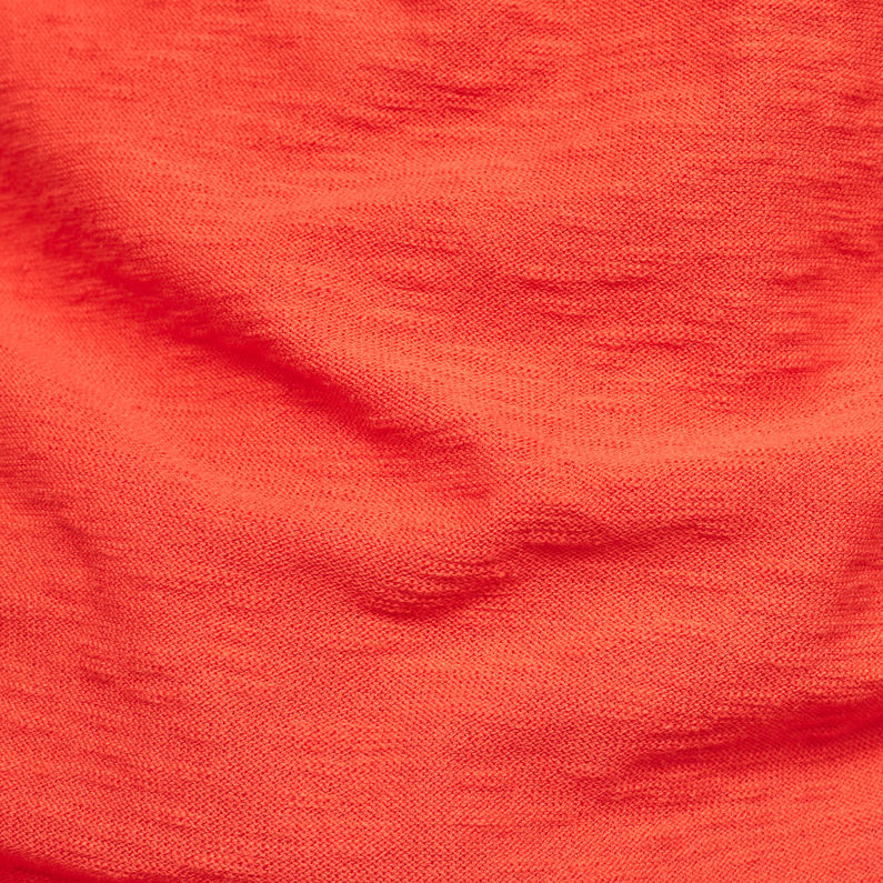 G-STAR® R Straight Gebreide Top Rood fabric shot
