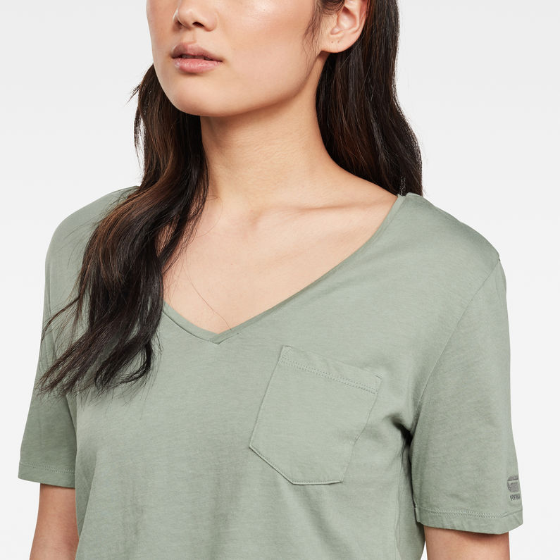 G-Star RAW® Core Ovvela Top Grün detail shot