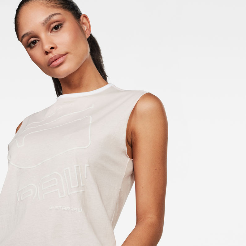 G-Star RAW® GRAW Outline GR Top Pink detail shot