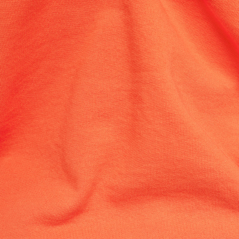 G-Star RAW® Xzula Originals Embro Sweatshirt Orange fabric shot