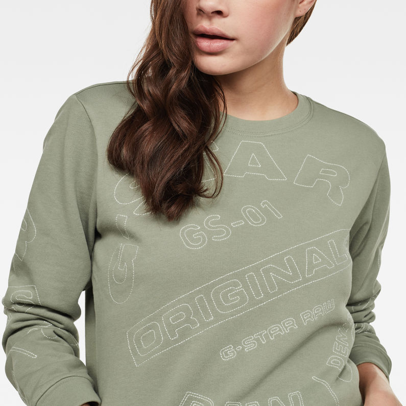 Xzula Originals Embro Sweater Light Thymol G Star Raw