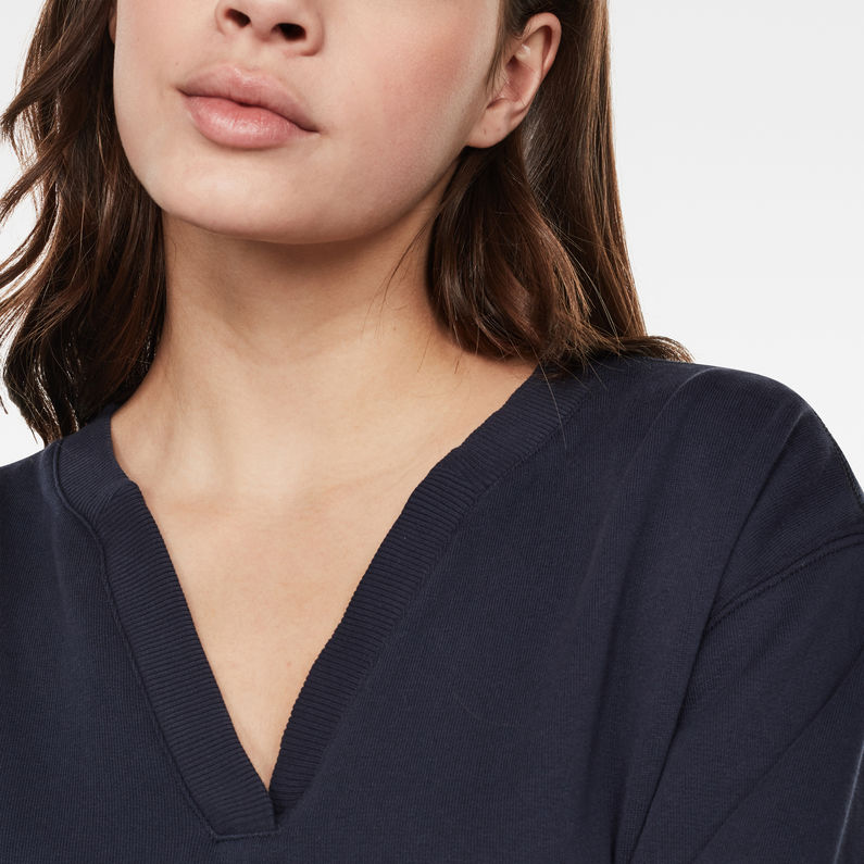 G-STAR® Venarux Xzyph R Sweater Dark blue detail shot