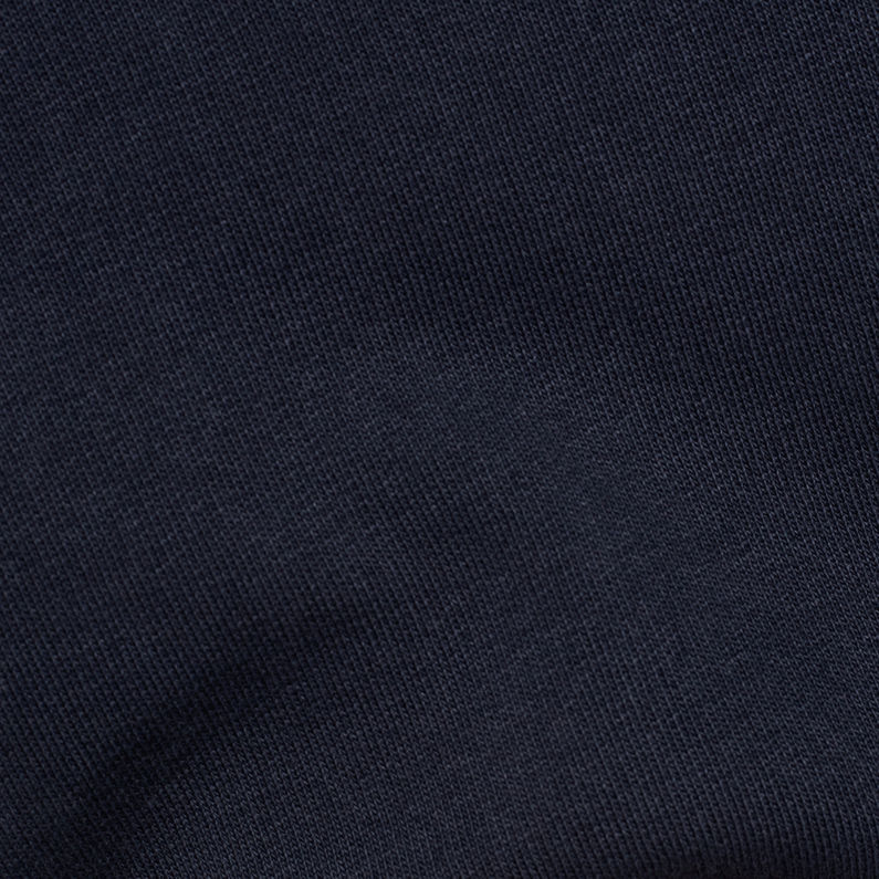 G-Star RAW® Sweat Venarux Xzyph Bleu foncé fabric shot