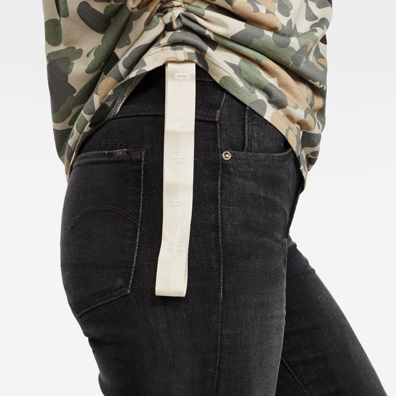 G-Star RAW® Gyre Allover Knot Top Green detail shot