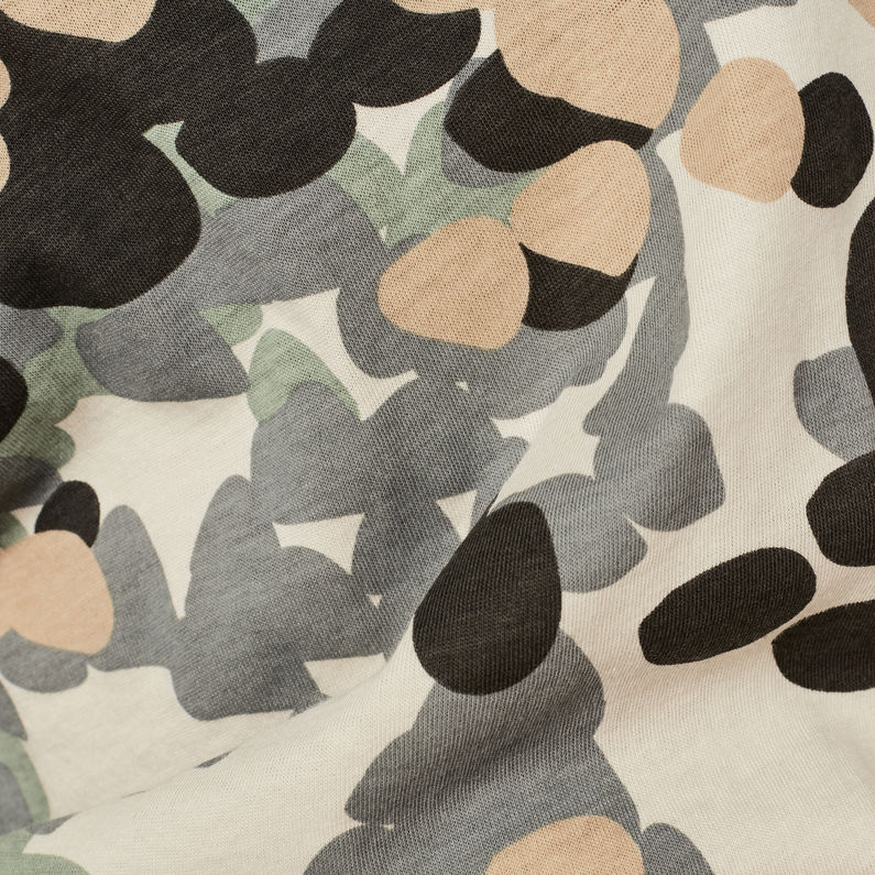 G-STAR® Modernist Print Drawstring Top Grün