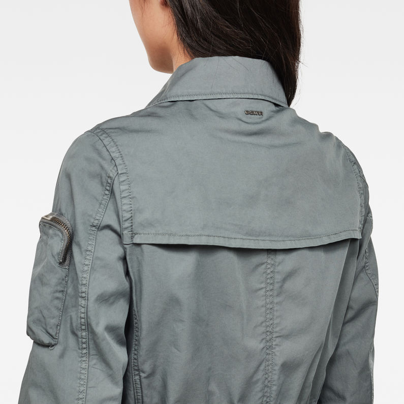 G-STAR® Slim Jacke Grau detail shot