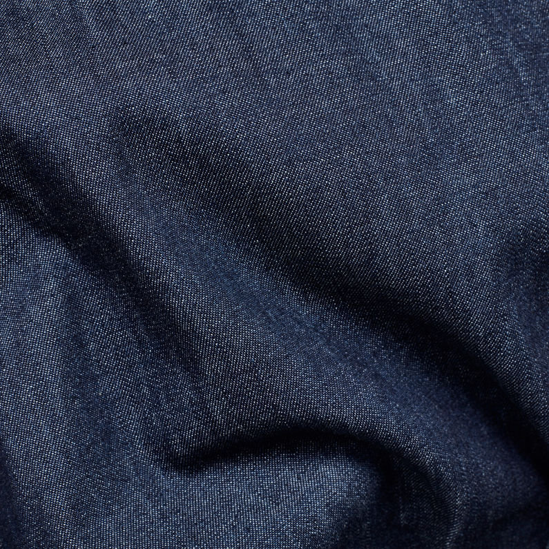 G-STAR® 3301 Real Boyfriend Jacket Dark blue fabric shot