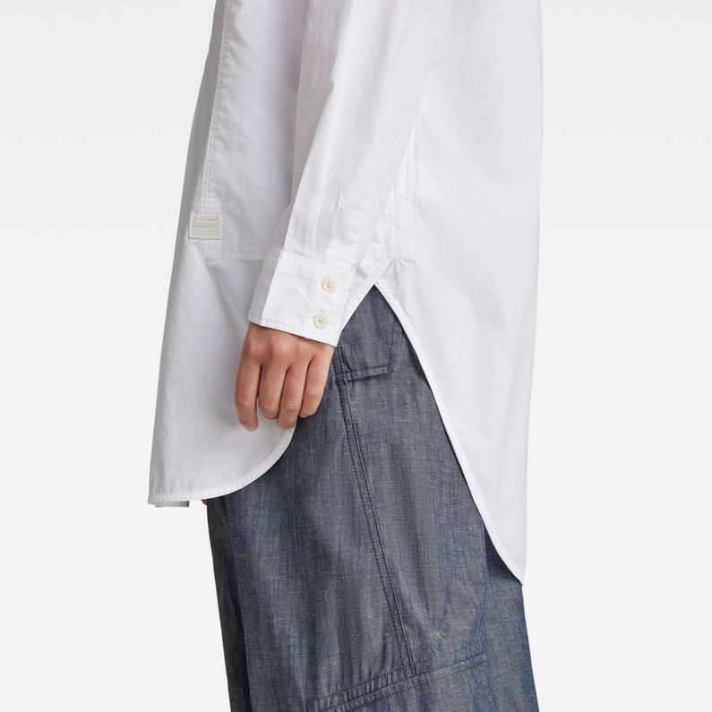 G-Star RAW® Utility Granddad Tunika Weiß