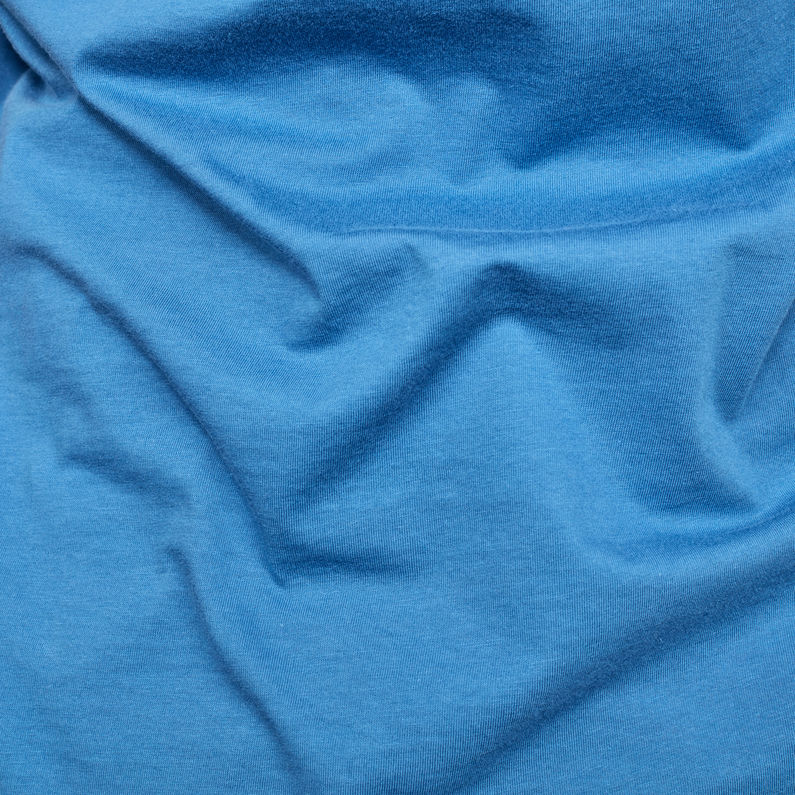 G-Star RAW® Base-S T-Shirt Medium blue fabric shot