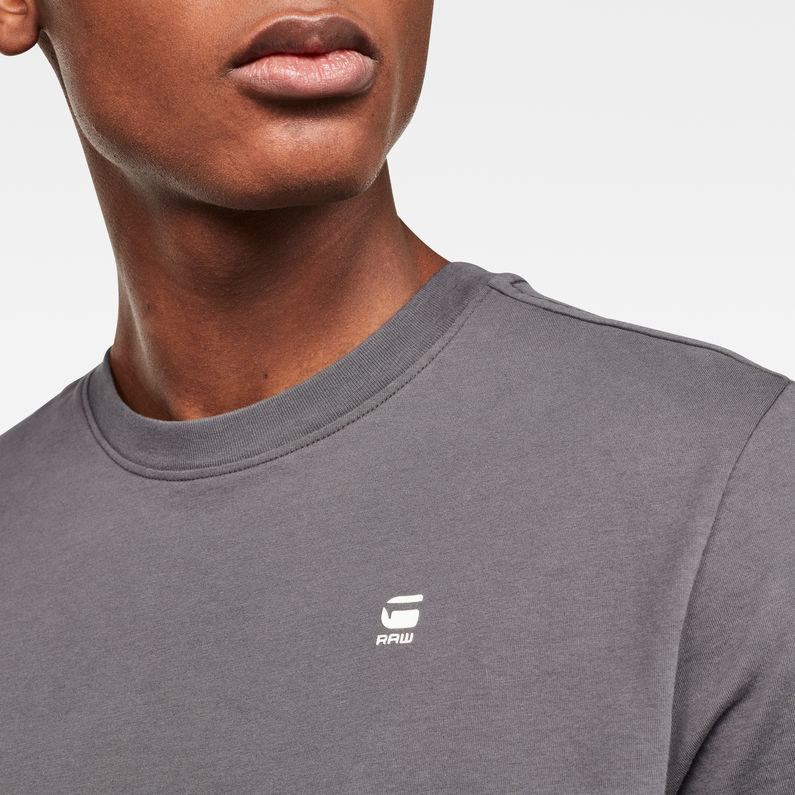 G-Star RAW® Lash T-Shirt Grey detail shot