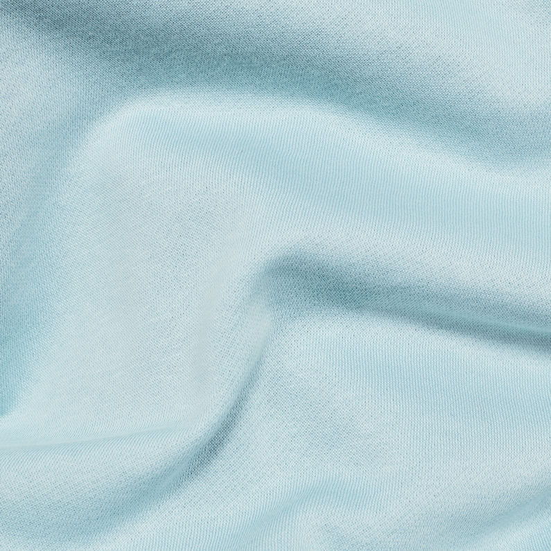 G-Star RAW® Sweat Premium Core Bleu clair fabric shot