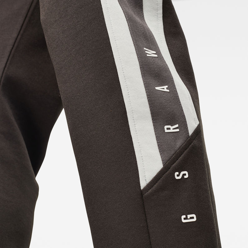 G-STAR® Side Stripe Sweatpants Grijs detail shot