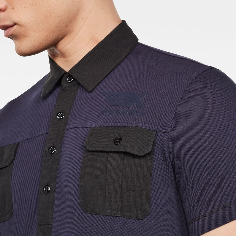 G-STAR® Max Slim Polo Dark blue