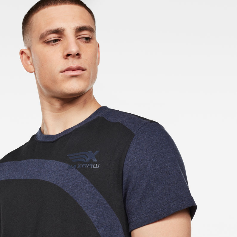 G-Star RAW® Max Graphic T-Shirt Dark blue detail shot