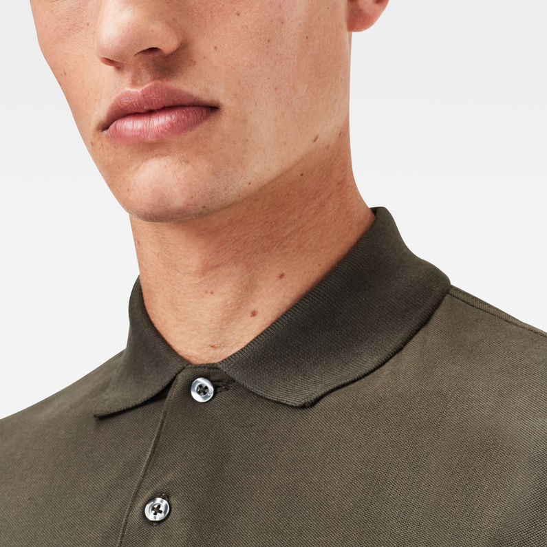 G-Star RAW® Core Polo Grey detail