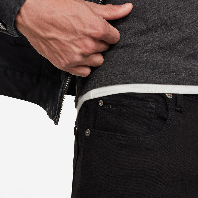 G-Star RAW® Jean 3301 Straight Tapered Noir