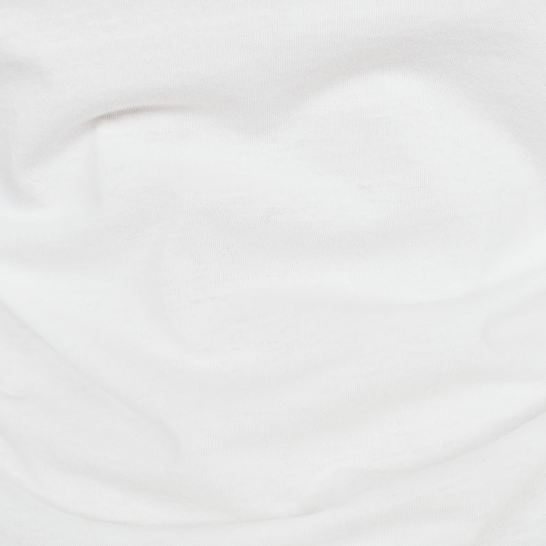 G-STAR® Mesh Tanktop Optic Slim White fabric shot