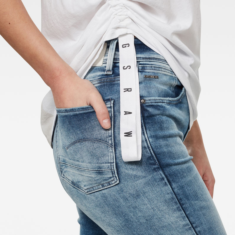 G-Star RAW® GSRAW Gyre Knot Top White detail shot
