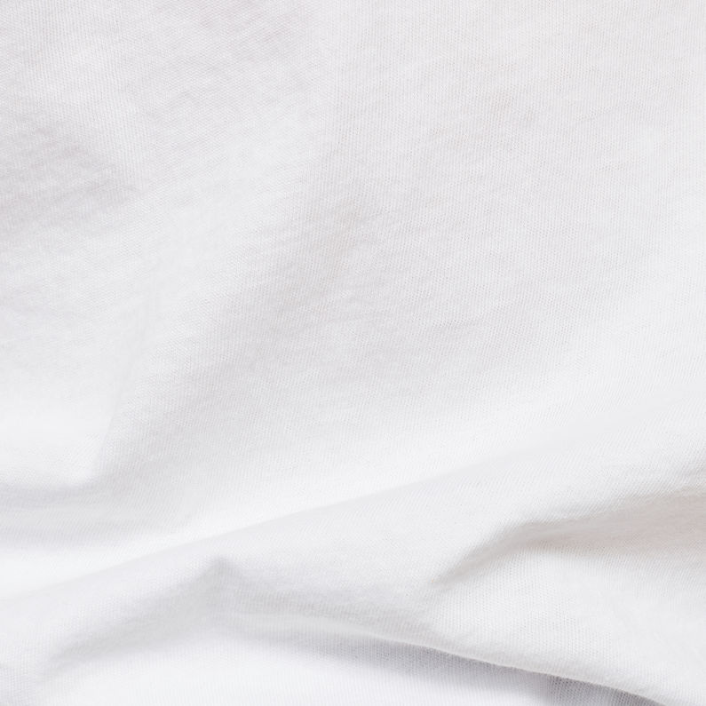 G-Star RAW® GSRAW Gyre Knot Top White fabric shot