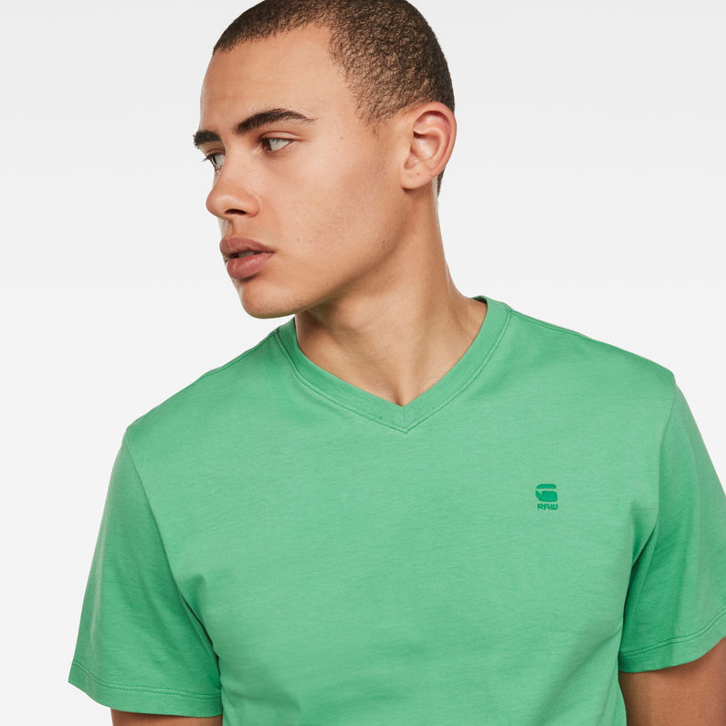 G-Star RAW® Base-S T-Shirt Green detail shot