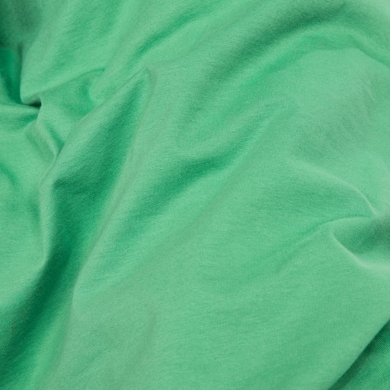 G-Star RAW® Base-S T-Shirt Green fabric shot