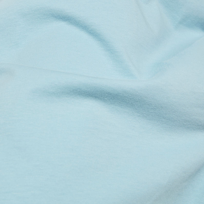 G-Star RAW® Base-S T-Shirt Light blue fabric shot