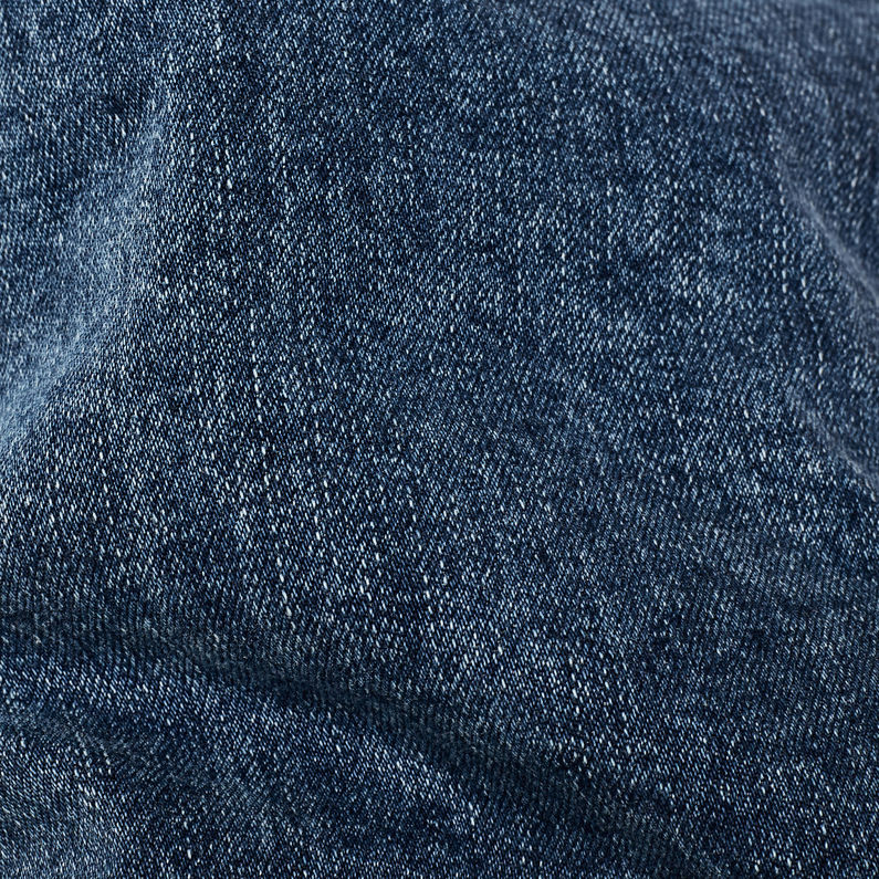 G-STAR® Tedie Ultra High Straight Ripped Edge Ankle Jeans Mittelblau