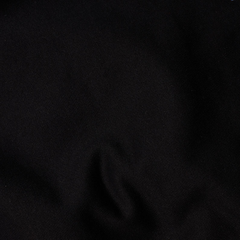 G-Star RAW® Sweat Chest R Pocket Noir fabric shot