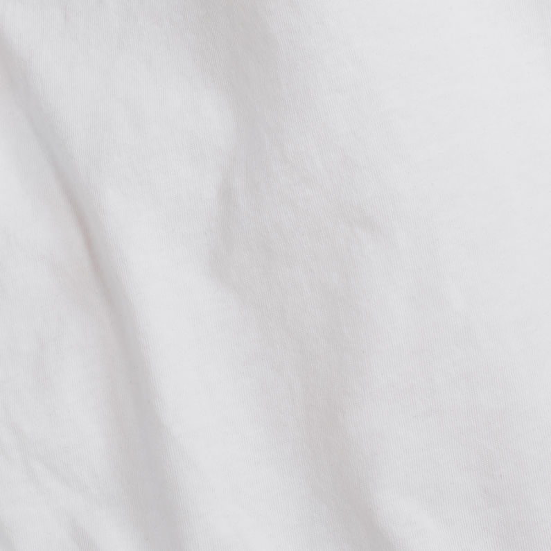 G-STAR® Orig Circle Lash Fem Loose Top White