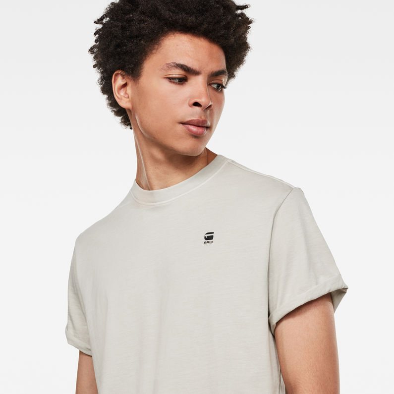 G-Star RAW® Lash T-Shirt Grey detail shot