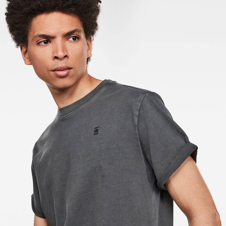 G-Star RAW® Lash T-Shirt Grey detail shot