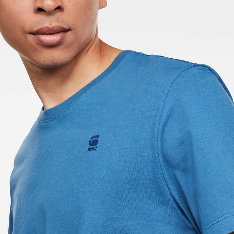 G-Star RAW® T-shirt Base-S Bleu moyen detail shot
