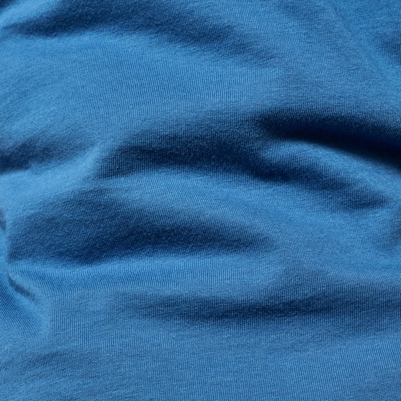 Base-S T-Shirt | Medium blue | G-Star RAW® US