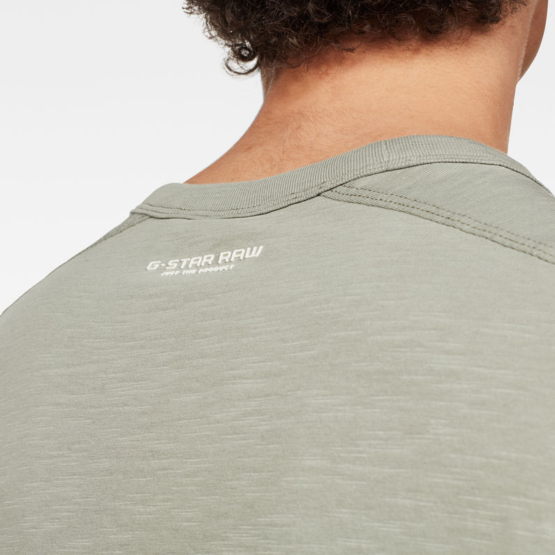 G-Star RAW® Baseball T-Shirt Green detail shot