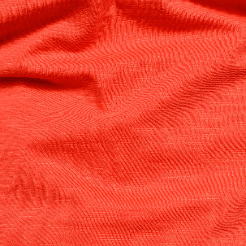 G-Star RAW® Baseball T-Shirt Red fabric shot